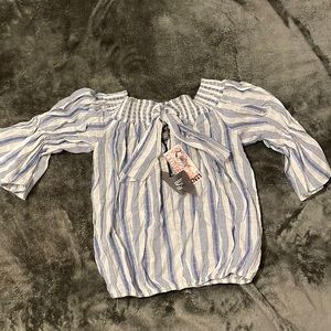 NWT Striped blouse